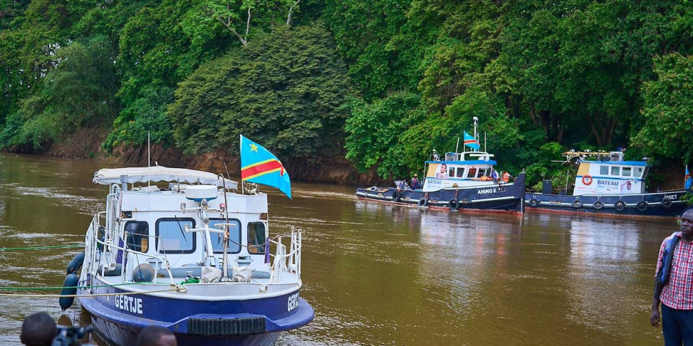TRANSFORME permet de désenclaver le grenier agricole de l’ouest grâce au lancement de la navigation moderne sur la rivière Inkisi